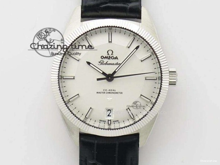 0228 Cozy Speedmaster Racing 40mm SS Black Dial On SS Bracelet A7750 ( Free Rubber Strap ) 8252